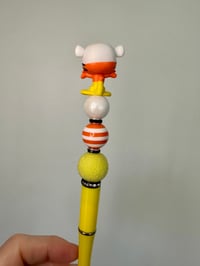 Image 3 of Halloween Candy Corn Tigger Pen