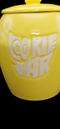 Image 2 of 1960s Retro McCoy Sunny Yellow Cookie Jar #7024