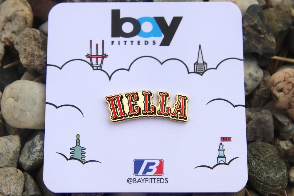 Image of Hella Enamel Pin, San Francisco 49ers-Inspired