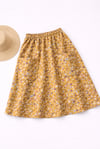 Yellow Floral Rachael Skirt sizes 8-20 with free postage 