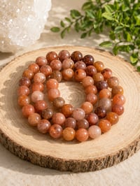 Image 1 of Sunstone 8mm Bracelet 
