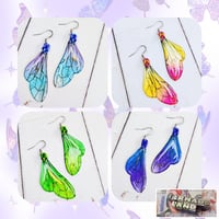 Image 1 of Faery Wing Earrings