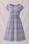 Spring Check T Dress sizes 8-20 with free postage 