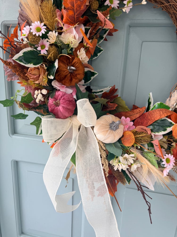 Image of 40cm Dry Look Pink Autumn 