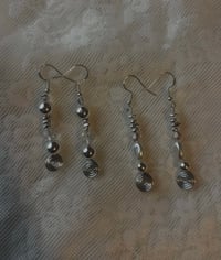 Image 1 of Wired dangle earrings 
