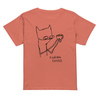 Image 1 of f coffee Women’s high-waisted t-shirt 