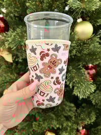 Gingerbread cup sleeve
