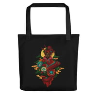 Adaptation black tote bag