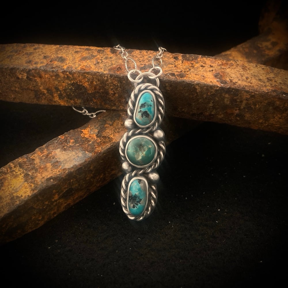 Fox Turquoise Necklace 