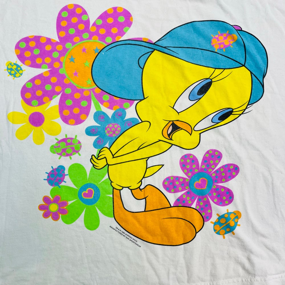 VTG 90s Looney Tunes Tweety Bird Tee Sz XL | Casa Vintage
