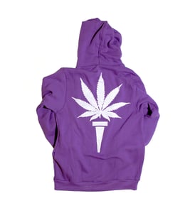 Image of Purple Zip Hoody