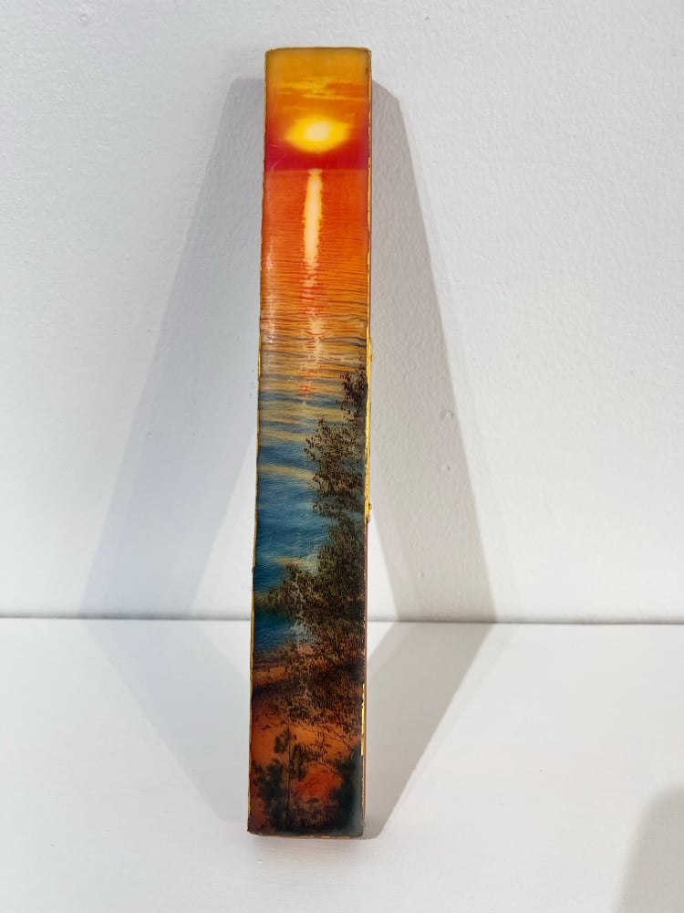 Image of Red level Sunset- Liz Barick Fall