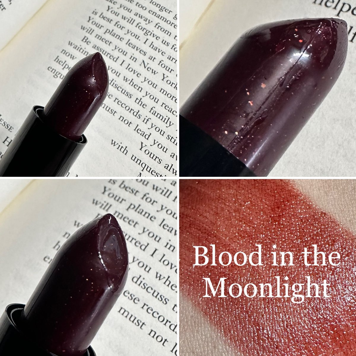 Image of Blood in the Moonlight - Sheer Blood Red - Gothic Goth Lipstick