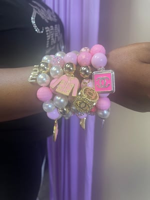 Image of Pinkalicious five pieces bracelet Set