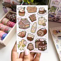 Image 2 of Ginger and Spice Dessert | Matte Sticker Sheet