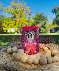 Image 1 of ESPOOKY PINK GLASS MUG