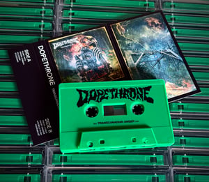 Image of DOPETHRONE ‘TRANSCANADIAN ANGER’ Limited edition cassette