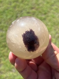 Image 2 of Smoky Quartz, Lepidolite & Tourmaline Sphere  #2916