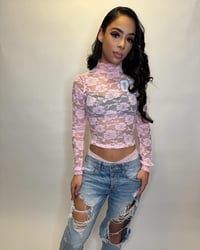 Image 2 of Lace Jersey 