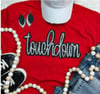 Touch Down Sequin Top