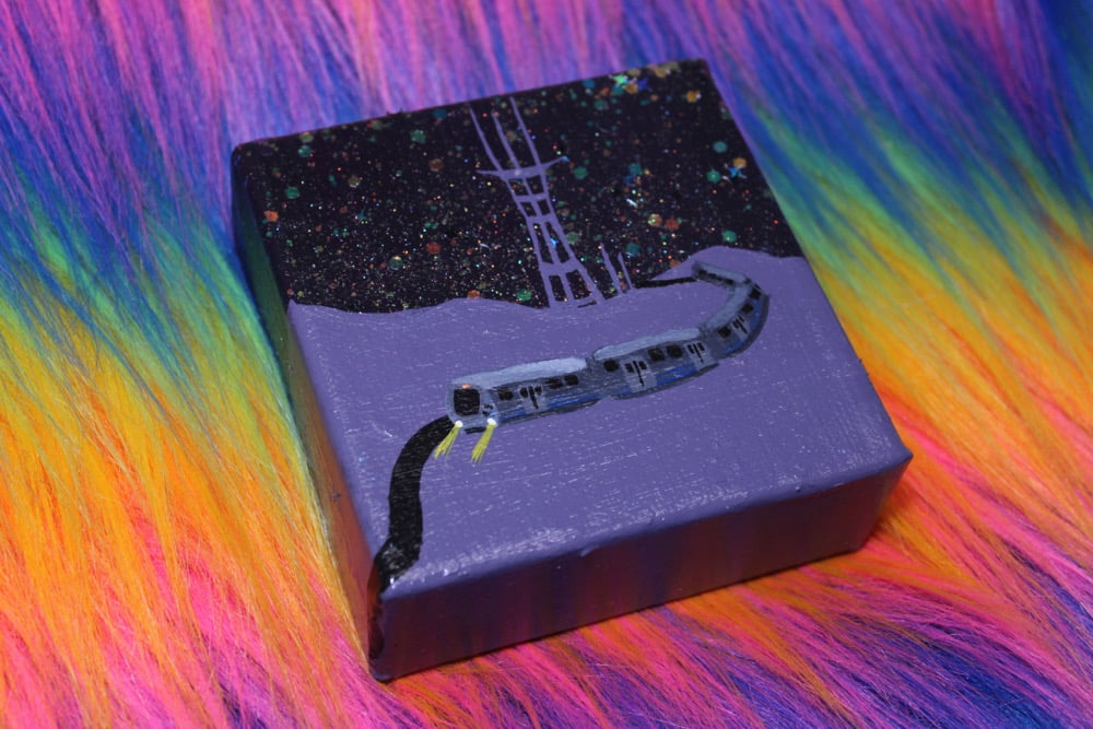 Image of BART X Sutro Tower 🚈✨