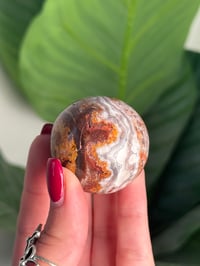 Image 5 of MEXICAN LACE AGATE SPHERE E
