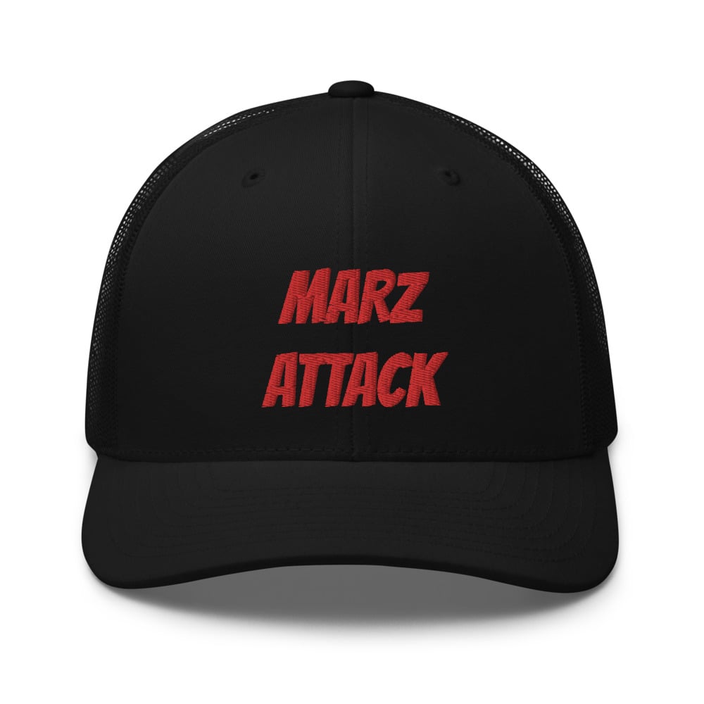 Image of MARZ ATTACK TRUCKER HAT 