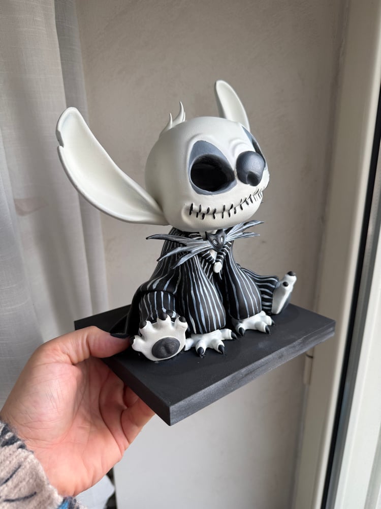 Image of Stitch Skellington Christmas limited edition + Gift Stitch Xmas decoration