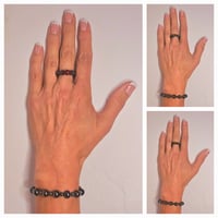 Image 2 of The Red, Black, and Brown Magnetic Ring Collection 