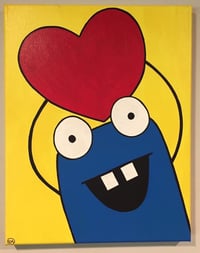 Monster Holding Heart