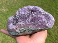 Image 8 of Amethyst With Calcite & Polished Edges #2185