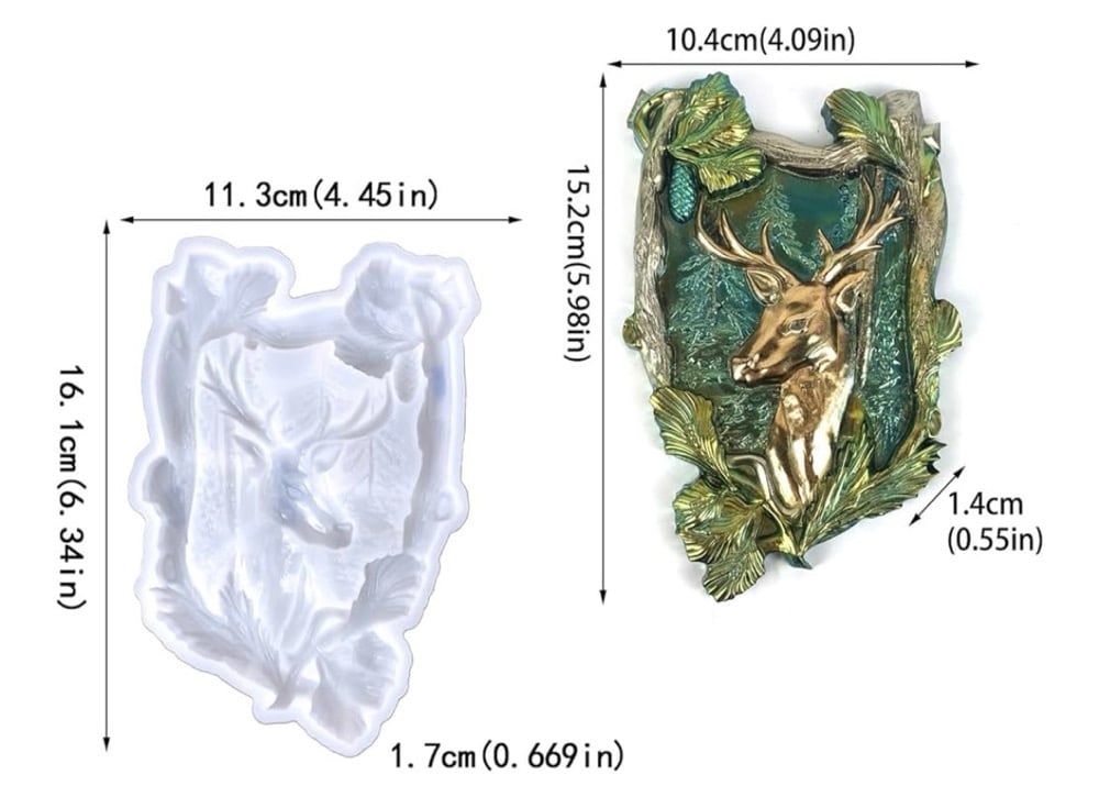 Image of Deer Plaque 1