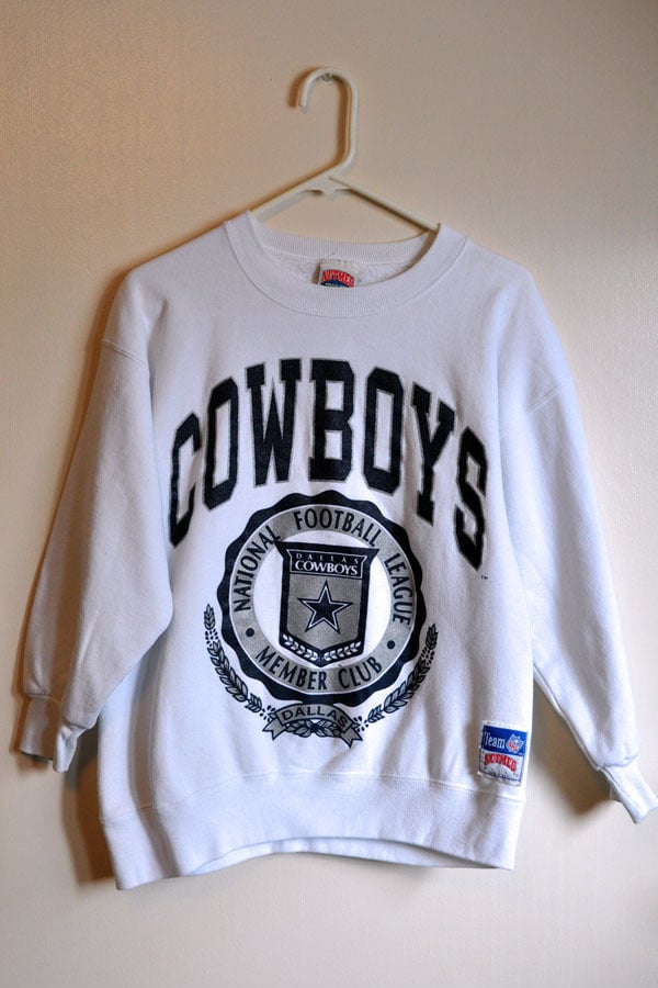 dallas cowboys crew sweatshirt