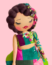 Image 8 of WHERE THE FLOWERS GROW MEDIUM ART DOLL