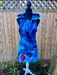 Image 1 of Sneaky ⭕️ Racerback Hoodie Dress Small