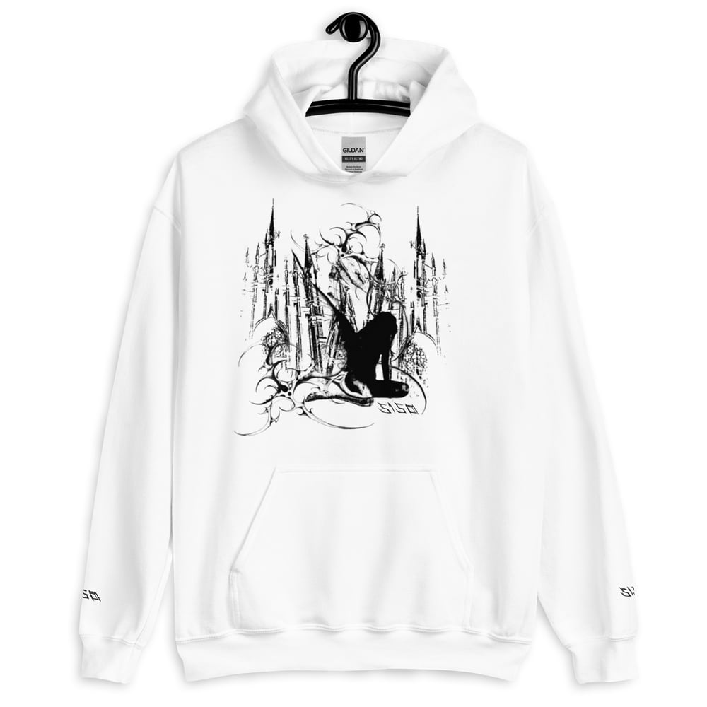 Image of Lament the Fallen Unisex Hoodie White