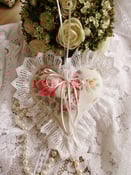 Image of Cath Kidston English Rose Hanging heart