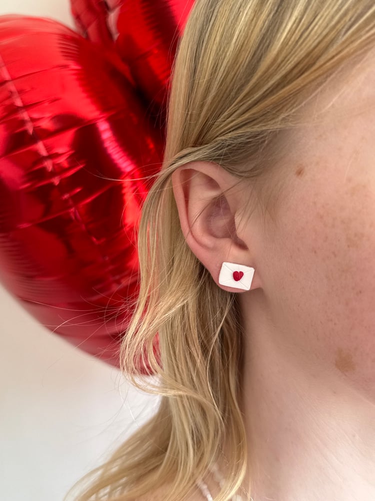 Image of Love Letter studs 