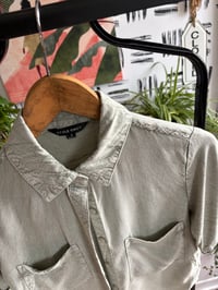 Image 2 of Bobo Crop button up 