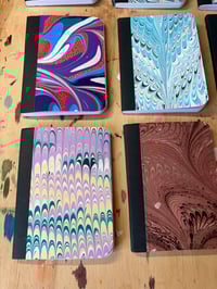 Image 3 of Marbled Mini Composition Notebook