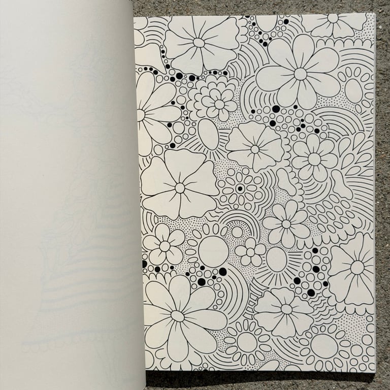 Dream Drops: A Coloring Book by Mel Kadel (PRE ORDER - Ships in Early September) Image 6