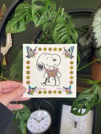 Image 1 of CUSTOM HAND PAINTED SNOOPY