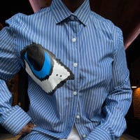 Image 2 of SAIbysai Striped Button Down 