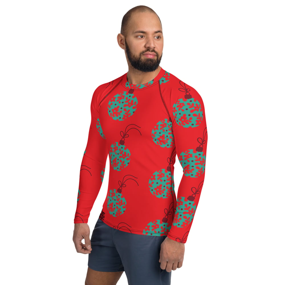 Image of Christmas Balls Men's Rash Guard