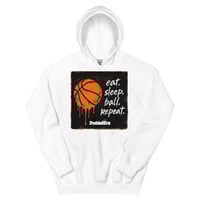 Image 1 of Trubledera Eat Sleep Ball Repeat Unisex Hoodie