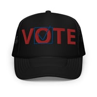 Image 4 of i Can I Am " VOTE" Foam trucker hat