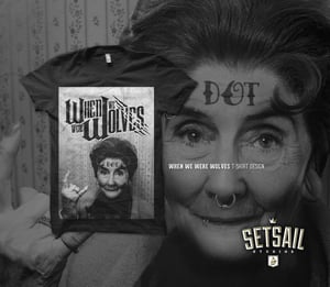 Image of When We Were Wolves - Dot Cotton tee