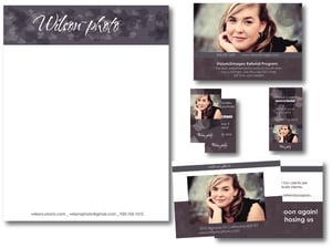 Image of Contemporary Falling Leaves Marketing