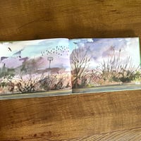 Image 4 of HEDGEROWS & VERGES: A Year of Drawing Outside - Hardcover sketchbook zine