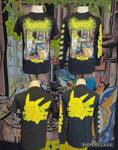 Image of Officially Licensed Gorepot "Tokemon" Lit Af Pokemon Artwork Short And Long Sleeves Shirt